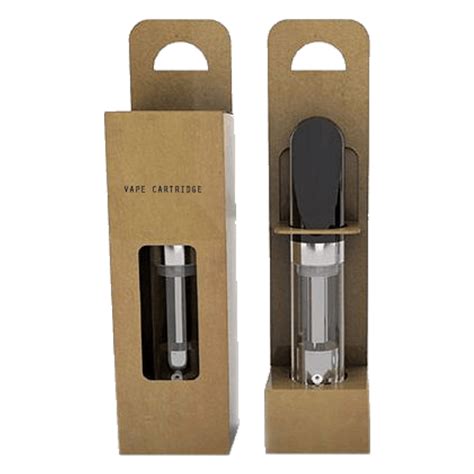 Vape cartridges come in two different sizes, 0. . 1ml vape cartridge packaging